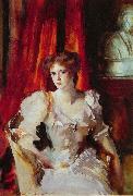 John Singer Sargent Portrait of Miss Eden painting